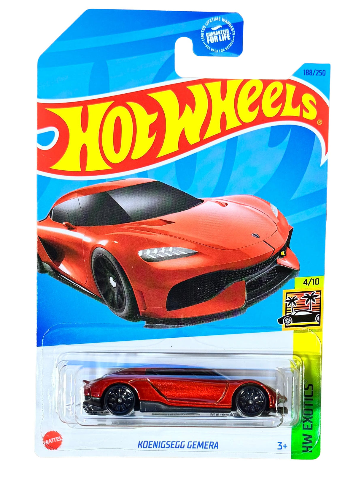 Hot Wheels Koenigsegg Gemera HW Exotics 4/10#188/250 - image 1