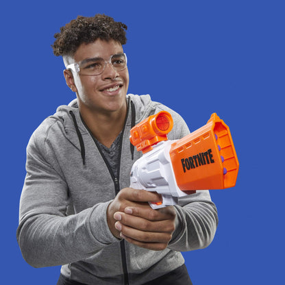 Nerf Fortnite SR Blaster - 4-Dart Hammer Action - Includes Removable Scope and 8 Official Nerf Elite Darts - for Youth, Teens, Adults - image 18
