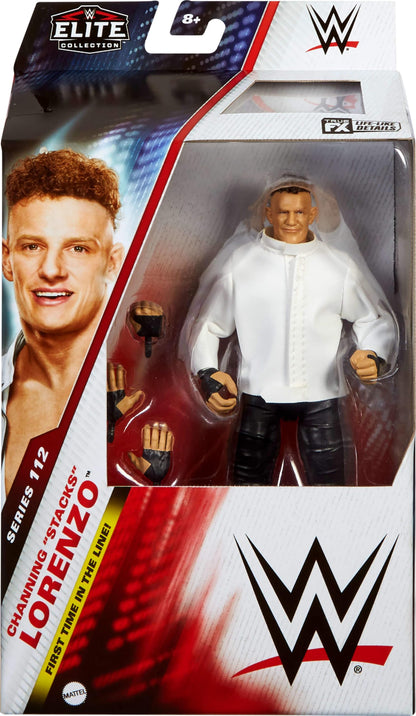 Mattel WWE Elite Action Figure & Accessories, 6-inch Collectible Channing “Stacks” Lorenzo with 25 Articulation Points, Life-Like Look & Swappable Hands - image 4
