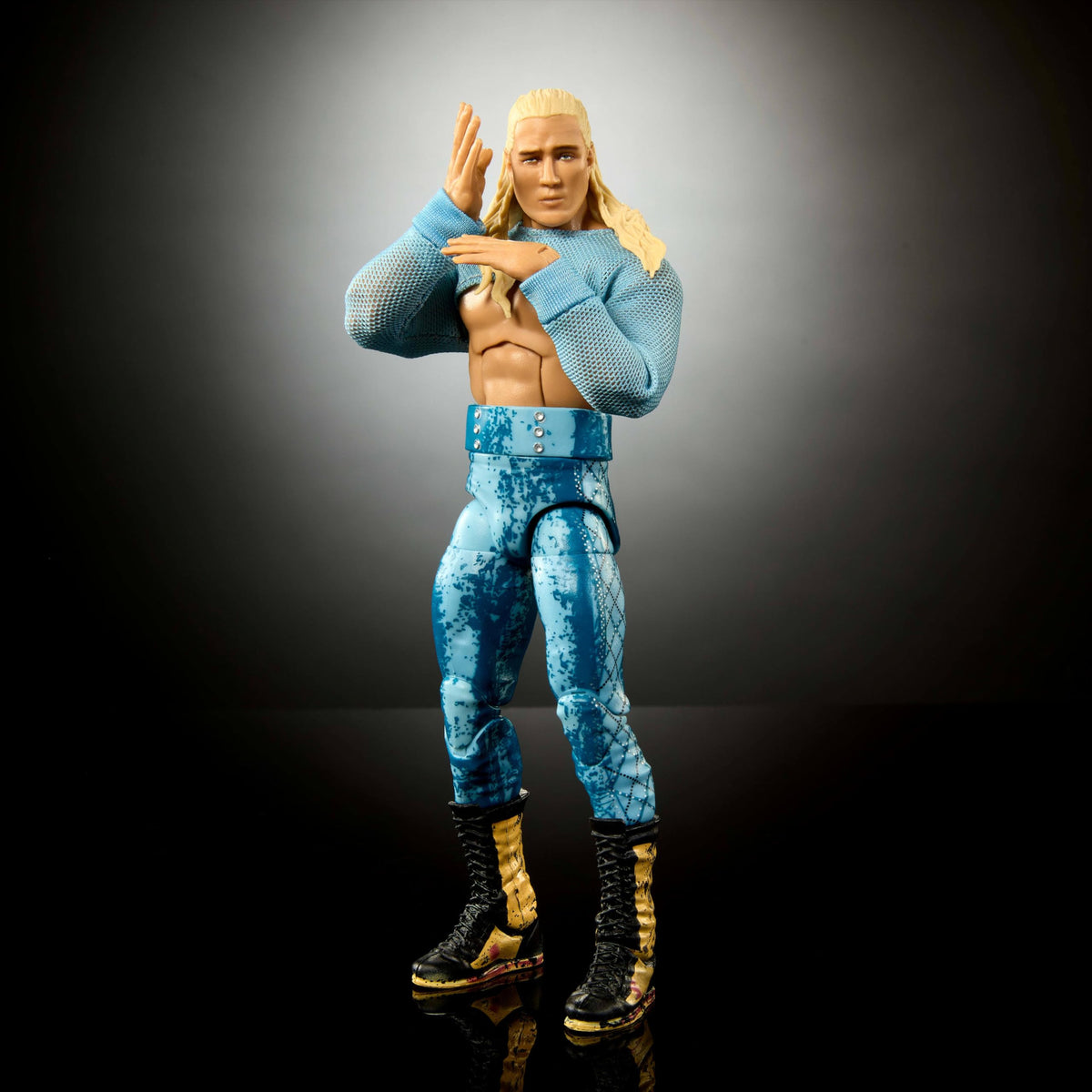 Mattel WWE Elite Action Figure & Accessories, Series #110 Elton Prince 6-inch Collectible with 25 Articulation Points & Swappable Hands - image 10