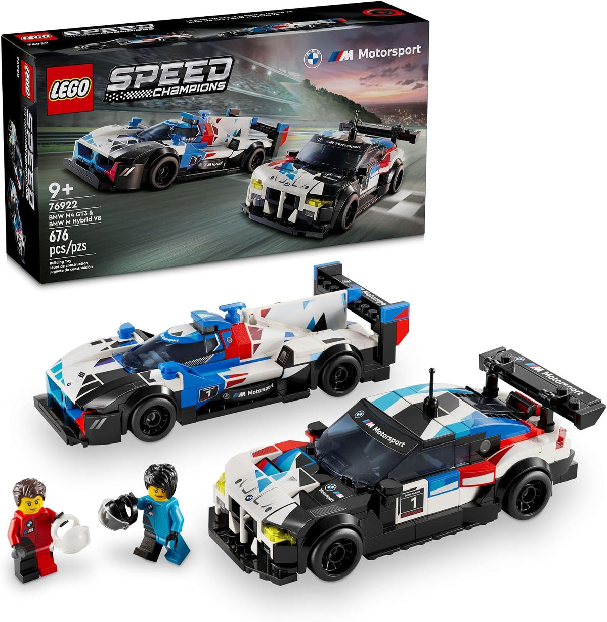 LEGO Speed Champions BMW M4 GT3 & BMW M Hybrid V8 76922