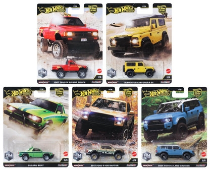 Hot Wheels Premium Car Culture 2025 HW Off Road FPY86-961H Set of 5 - image 3