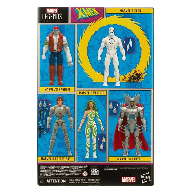 Marvel Legends Series X-Men Villains 60th Anniversary Marvel 6-Inch Action Figure Set