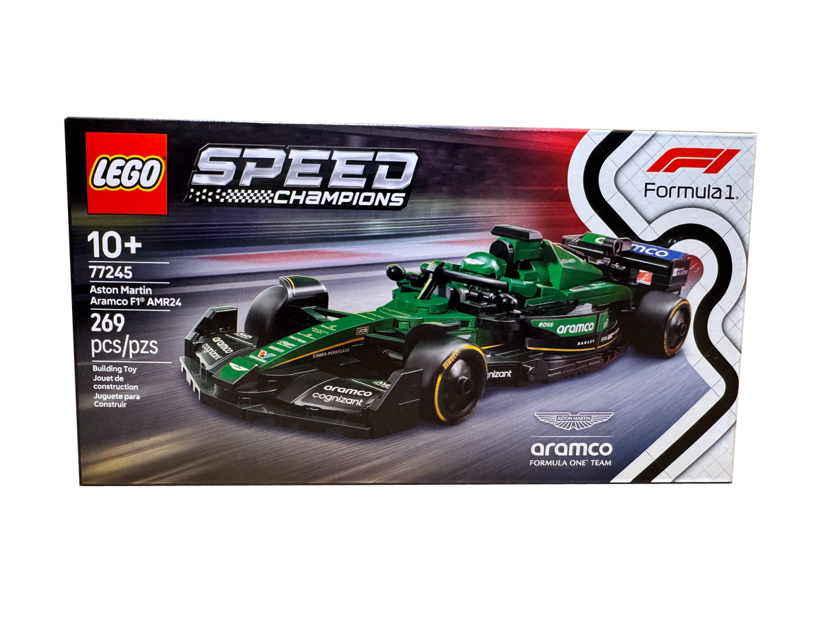 LEGO Speed Champions Aston Martin Aramco F1 AMR24 Race Car 77245