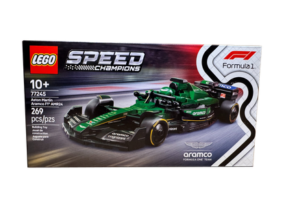 LEGO Speed Champions Aston Martin Aramco F1 AMR24 Race Car 77245