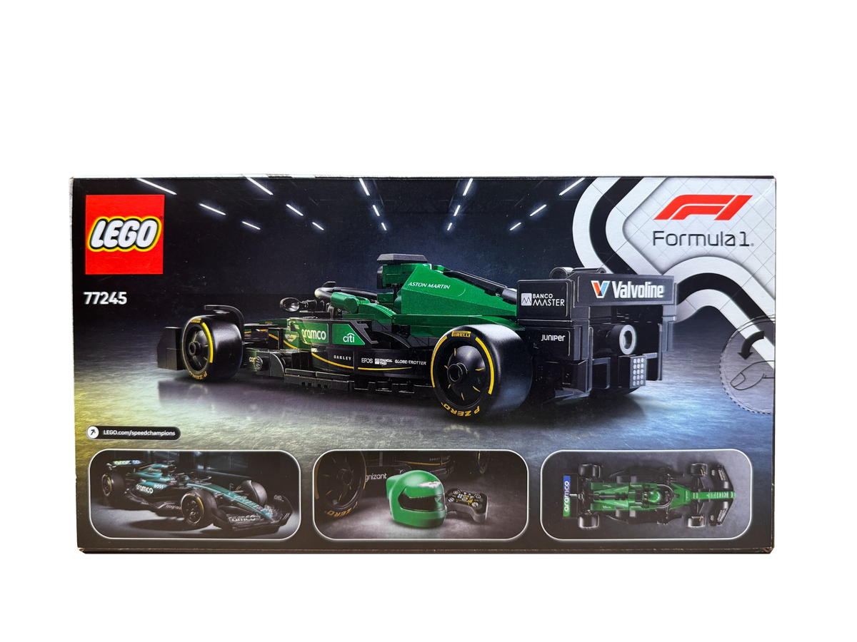 LEGO Speed Champions Aston Martin Aramco F1 AMR24 Race Car 77245