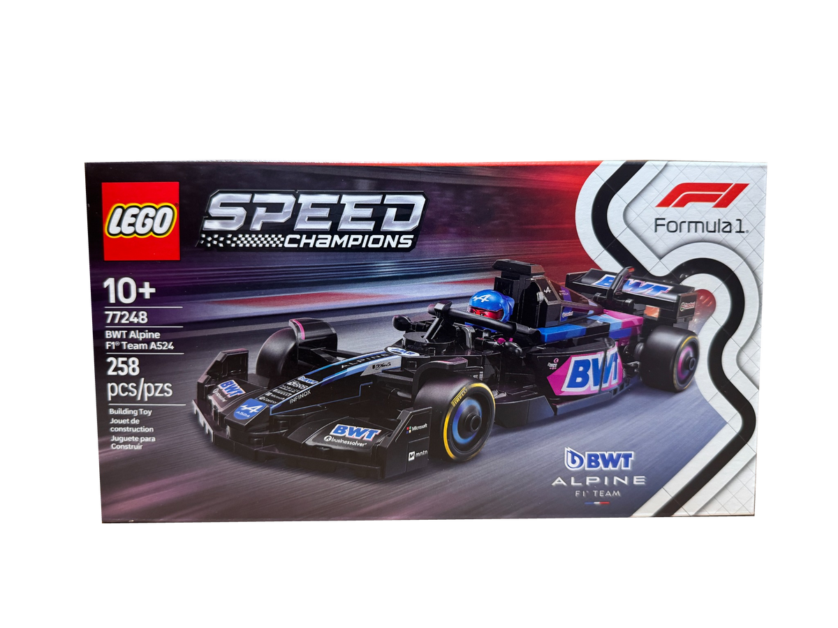 LEGO Speed Champions BWT Alpine F1 Team A524 Race Car 77248