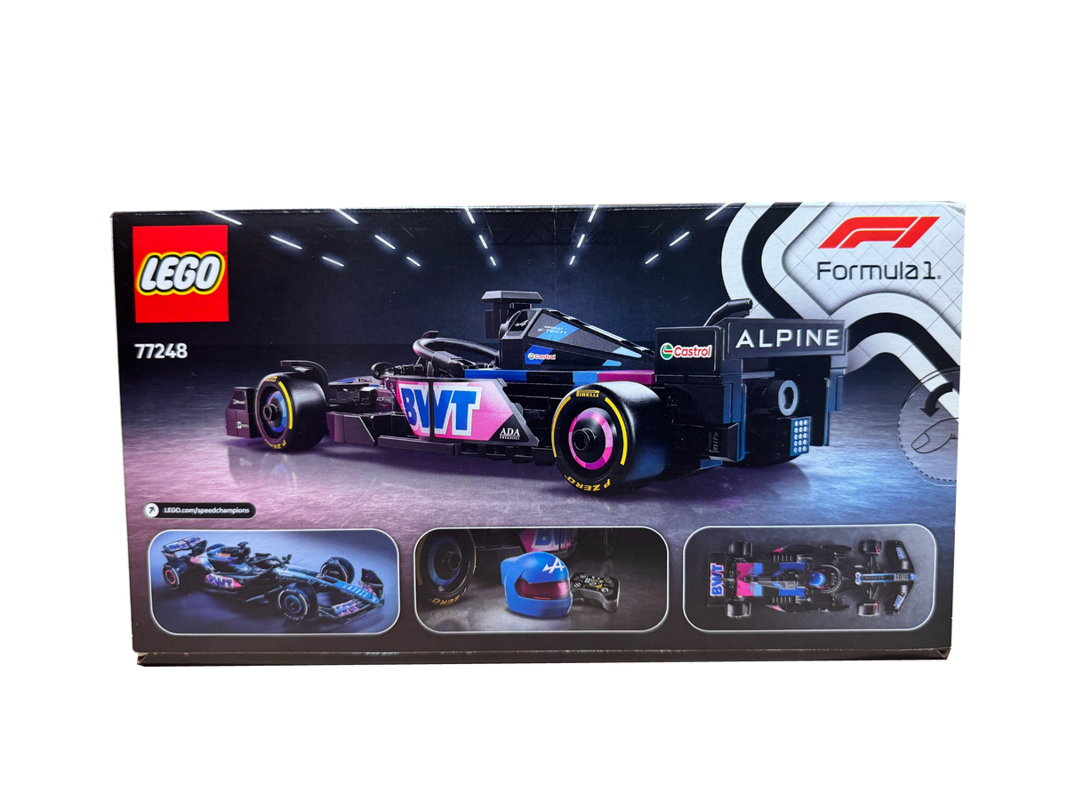 LEGO Speed Champions BWT Alpine F1 Team A524 Race Car 77248