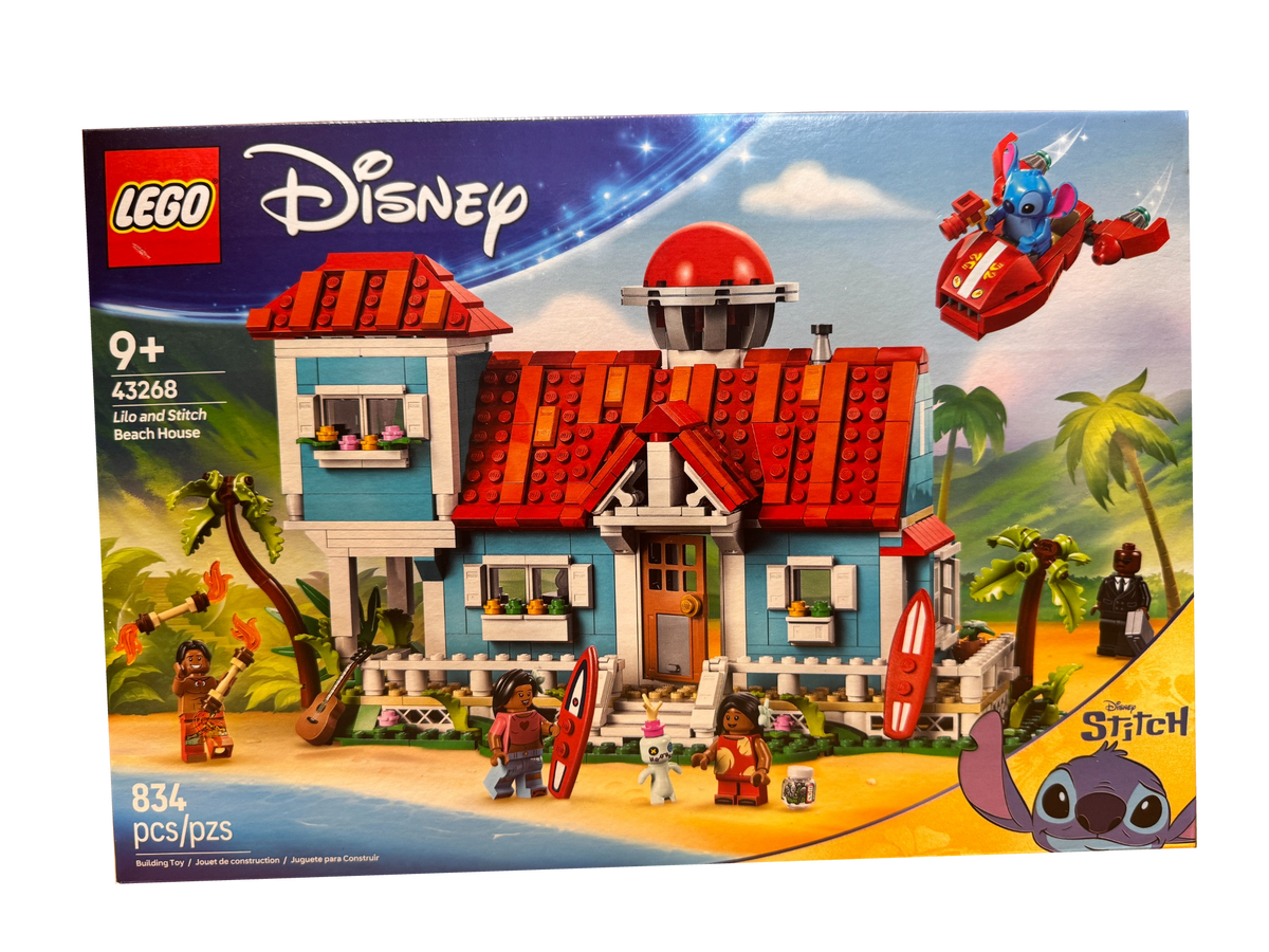 LEGO Disney Lilo and Stitch Beach House Building Set 43268