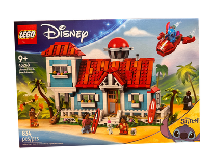 LEGO Disney Lilo and Stitch Beach House Building Set 43268