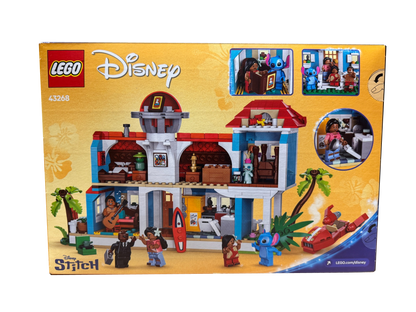LEGO Disney Lilo and Stitch Beach House Building Set 43268