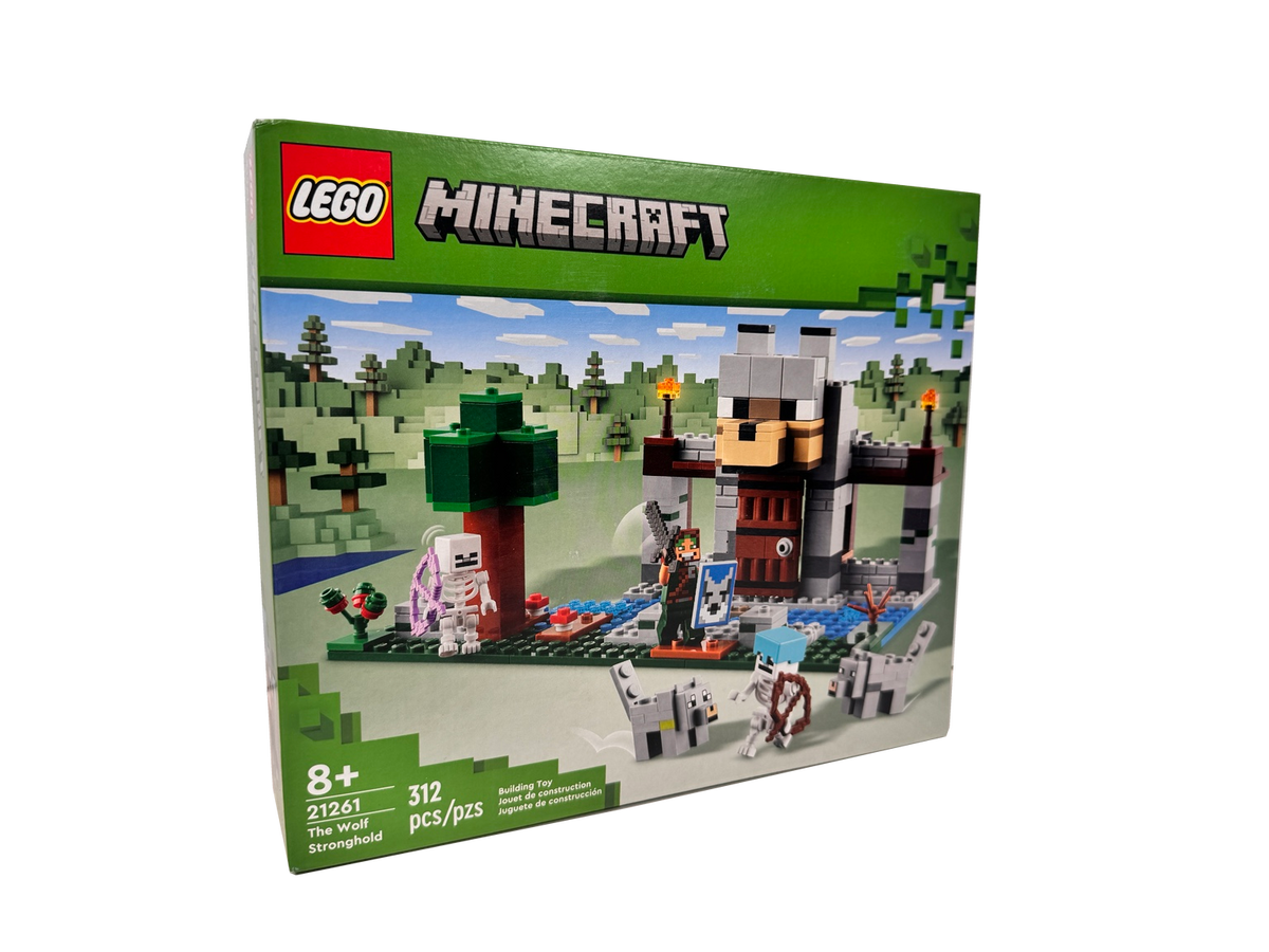 LEGO Minecraft The Wolf Stronghold Fortress Building Set 21261