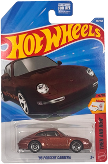 Hot Wheels '96 Porsche Carrera [Brown] Then & Now 4/10, 98/250