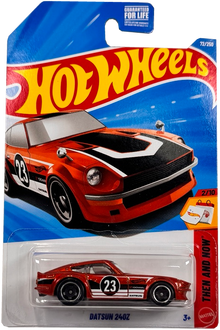 Hot Wheels Datsun 240Z [Orange] Then & Now 2/10, 72/250