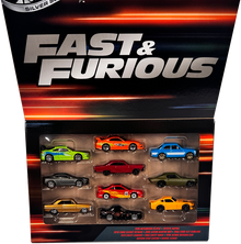 Hot Wheels Silver Series Fast & Furious Pack of 10 (2025), JCT92