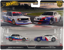 Hot Wheels Premium Car Culture 2-Pack BMW 320 Group 5 & 2001 BMW M3 GTR, JBK99