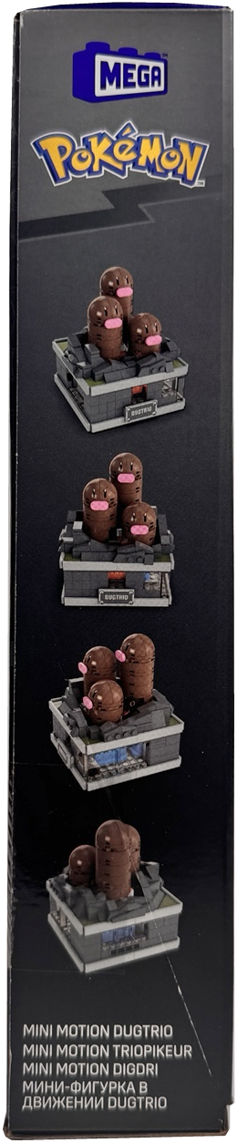 MEGA Pokémon Mini Motion Dugtrio Building Set HTH73