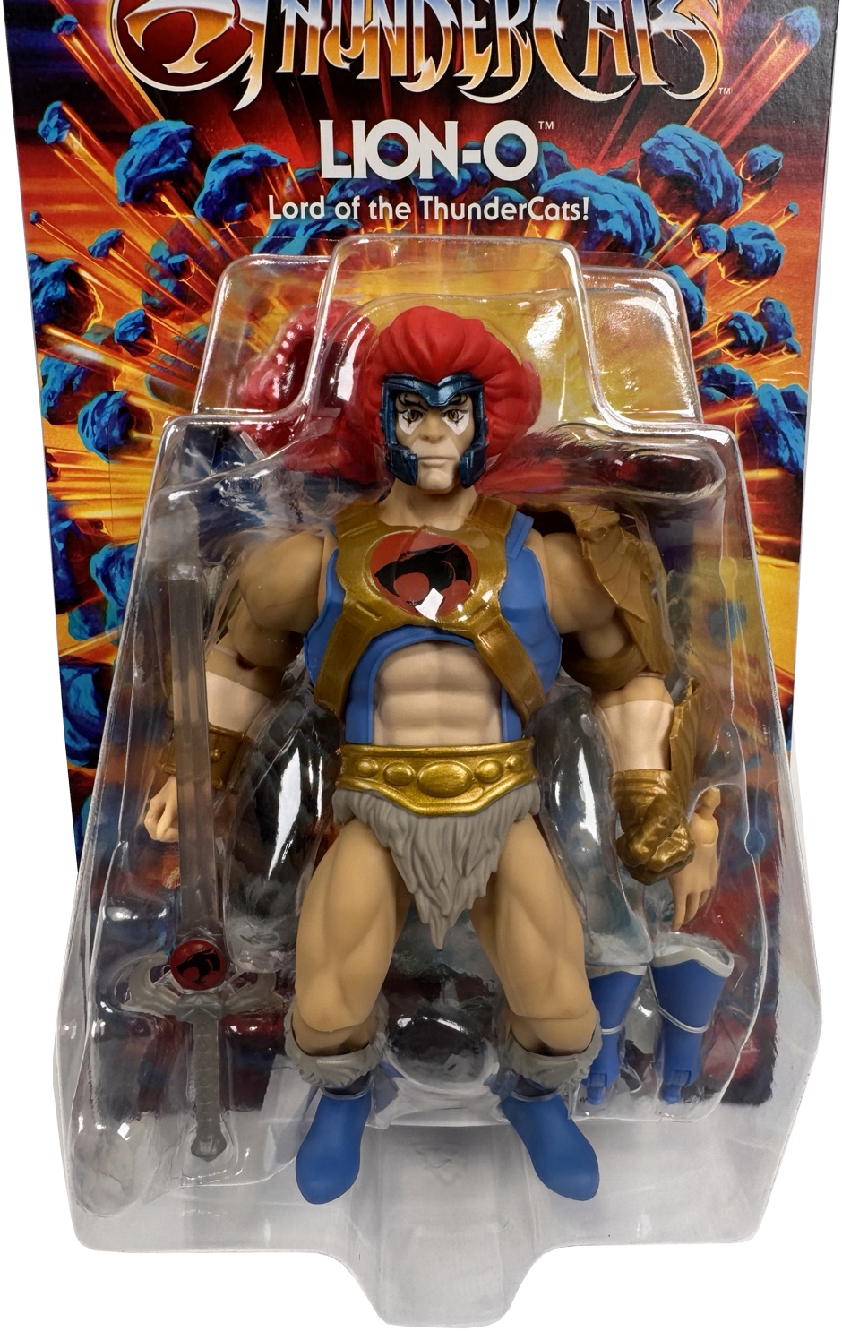 Masters of the Universe Origins & Thundercats Lion-O Action Figure, 1980s Crossover Toy, JMJ18