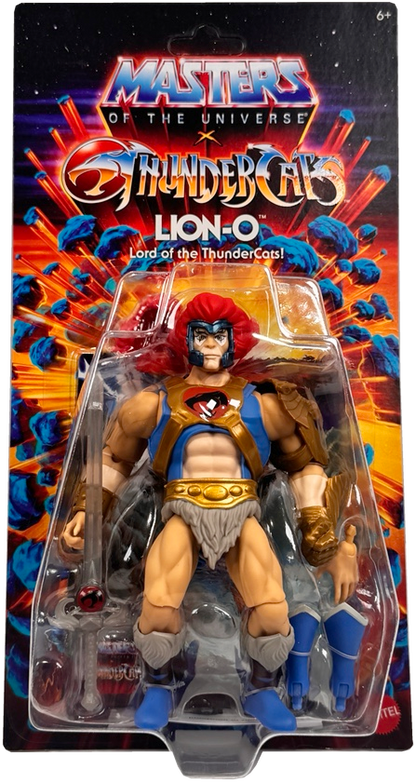 Masters of the Universe Origins & Thundercats Lion-O Action Figure, 1980s Crossover Toy, JMJ18
