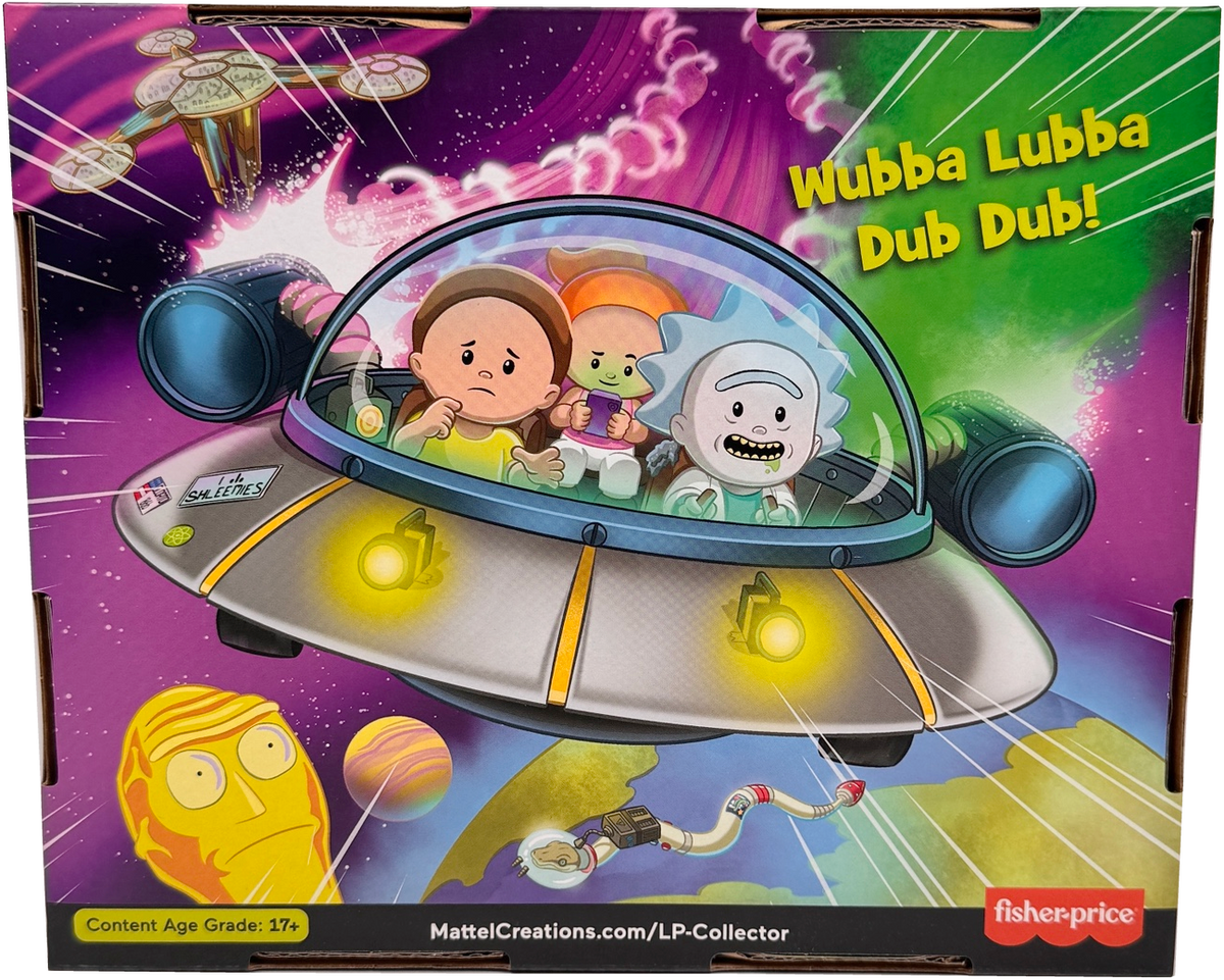 Little People Collector Rick and Morty Figure Set (HPH06)