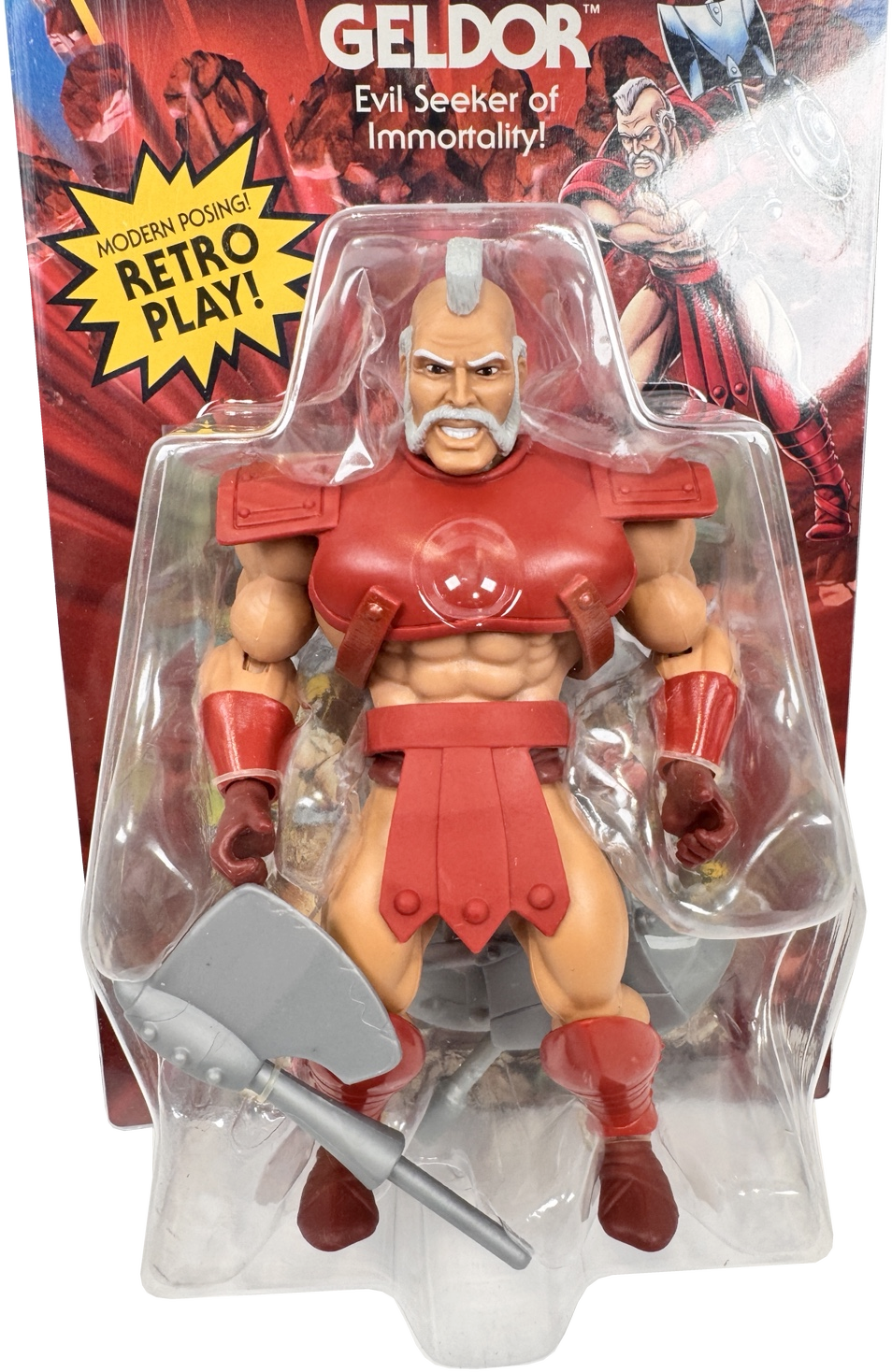 Masters of the Universe Origins Geldor Action Figure (HTM96)