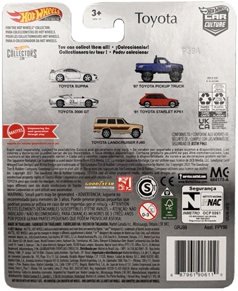 Hot Wheels Premium Car Culture Toyota 2000 GT 3/5, Real Riders