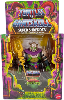 Masters of Universe Origins Turtles of Grayskull Shredder Deluxe Action Figure with Tail (HTH21-999E)