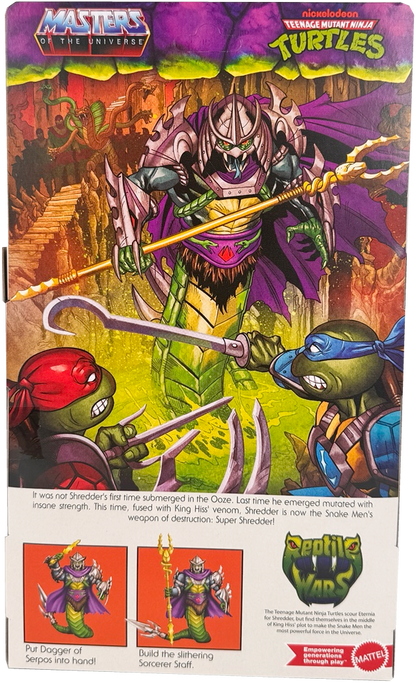 Masters of Universe Origins Turtles of Grayskull Shredder Deluxe Action Figure with Tail (HTH21-999E)