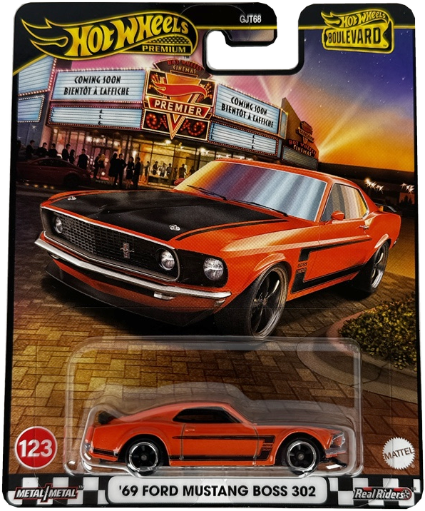 Hot Wheels Boulevard '69 Ford Mustang Boss 302 [Orange], JBL20