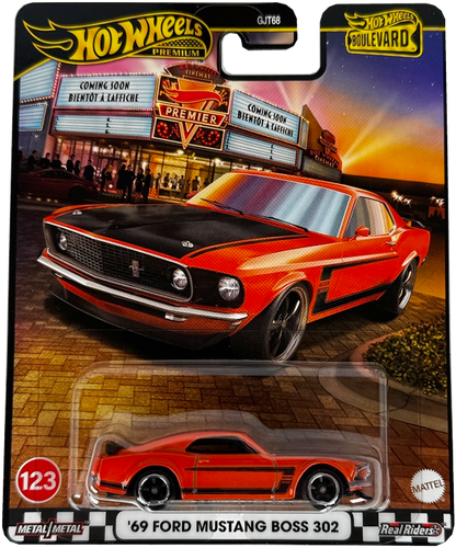 Hot Wheels Boulevard '69 Ford Mustang Boss 302 [Orange], JBL20