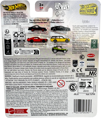 Hot Wheels Boulevard '69 Ford Mustang Boss 302 [Orange], JBL20