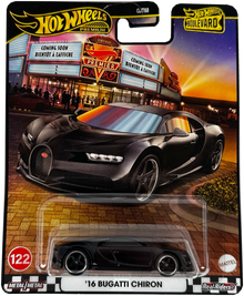 Hot Wheels Premium Boulevard ’16 Bugatti Chiron [Black] #122, JBL30