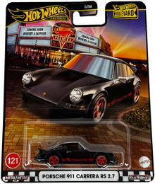 Hot Wheels Boulevard Porsche 911 Carrera RS 2.7 #121 [Black], JBL19