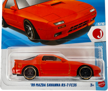Hot Wheels '89 Mazda Savanna RX-7 FC3S [Orange], HW J-Imports 5/10, 112/250