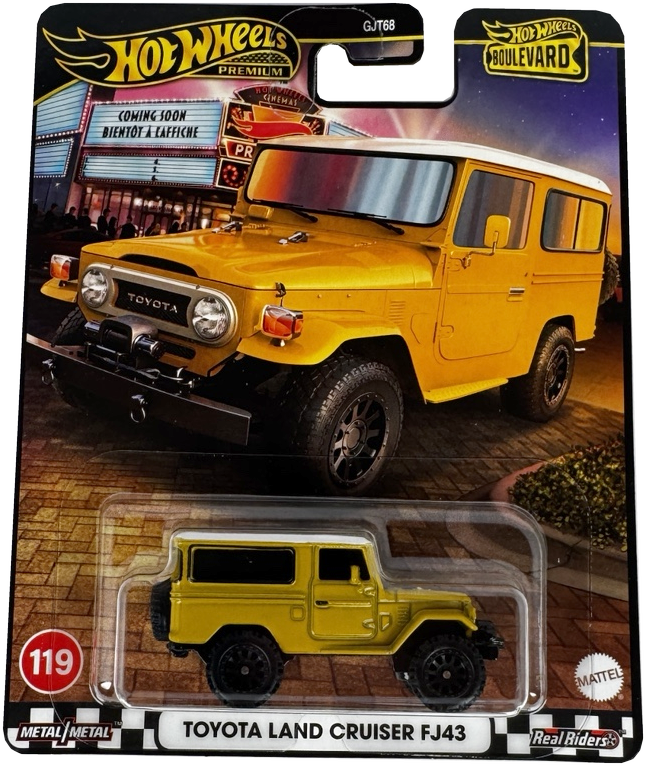 Hot Wheels Premium Boulevard Toyota Land Cruiser FJ43 /Toys