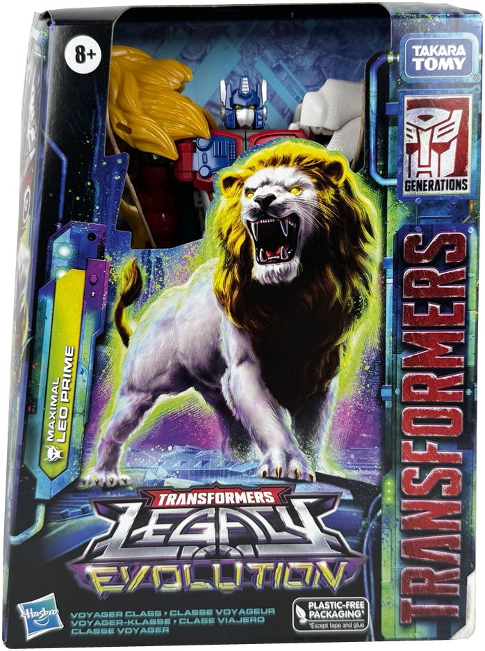 Transformers: Legacy Evolution Voyager Maximal Leo Prime, 7-inch Action Figure