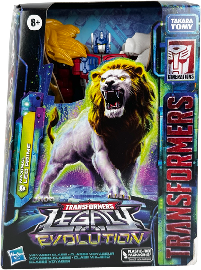 Transformers: Legacy Evolution Voyager Maximal Leo Prime, 7-inch Action Figure