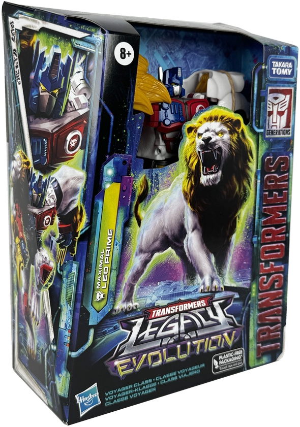 Transformers: Legacy Evolution Voyager Maximal Leo Prime, 7-inch Action Figure