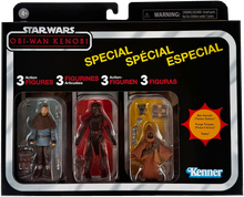 Star Wars The Vintage Collection OBI-Wan Kenobi Multipack Toys, 3.75-Inch-Scale Action Figures, Kids 4 and Up