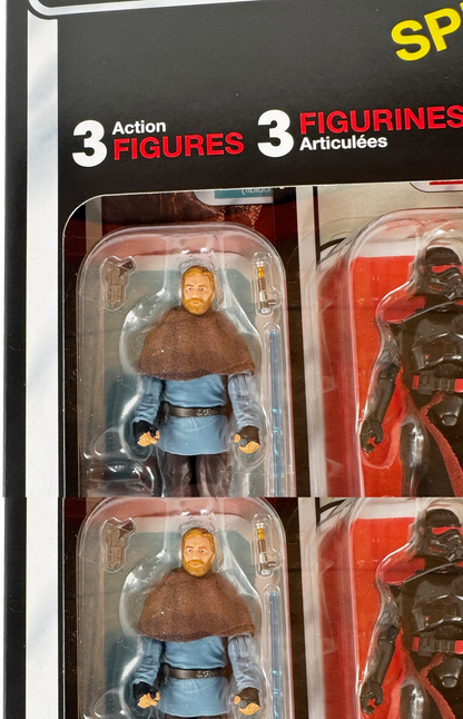 Star Wars The Vintage Collection OBI-Wan Kenobi Multipack Toys, 3.75-Inch-Scale Action Figures, Kids 4 and Up