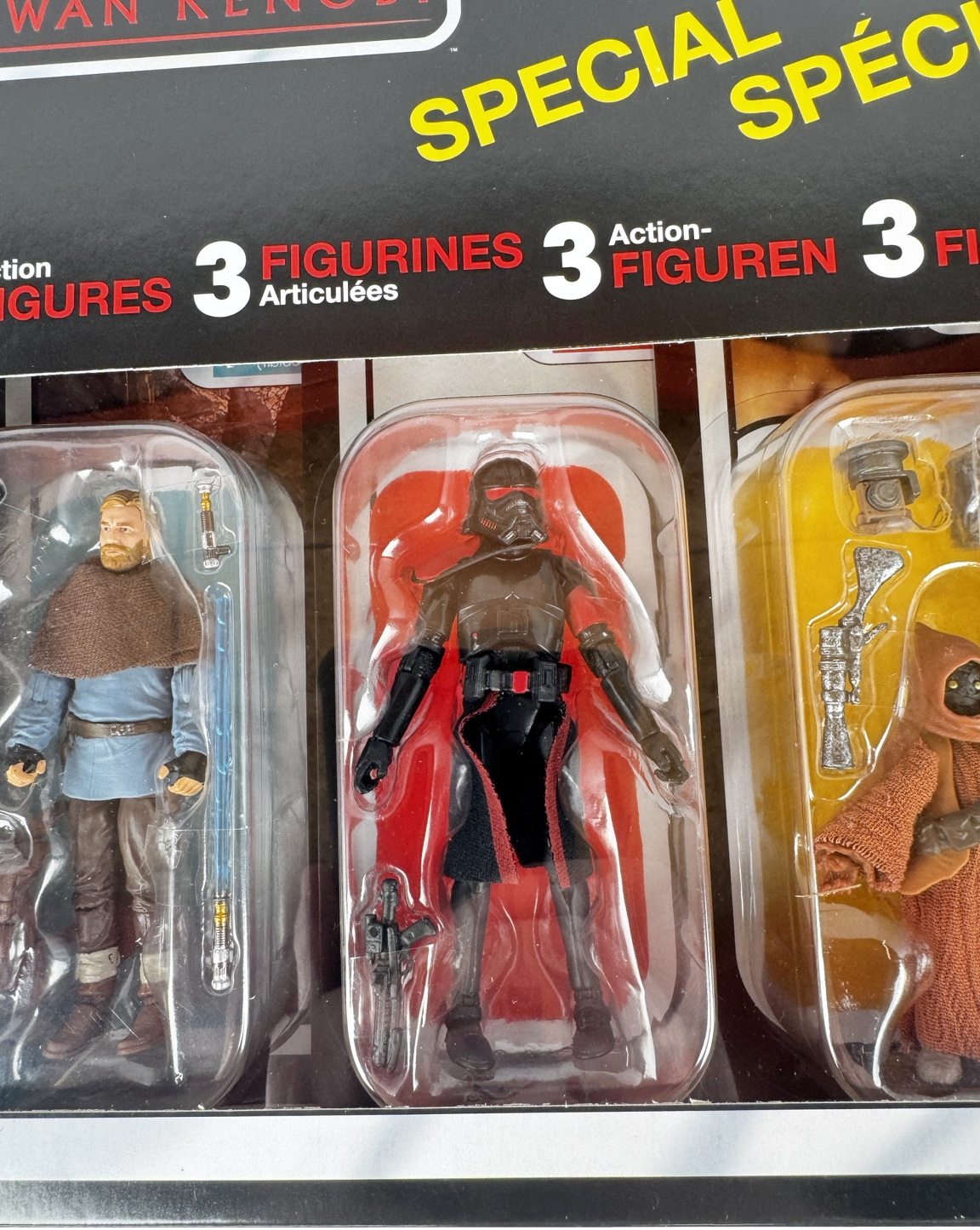 Star Wars The Vintage Collection OBI-Wan Kenobi Multipack Toys, 3.75-Inch-Scale Action Figures, Kids 4 and Up