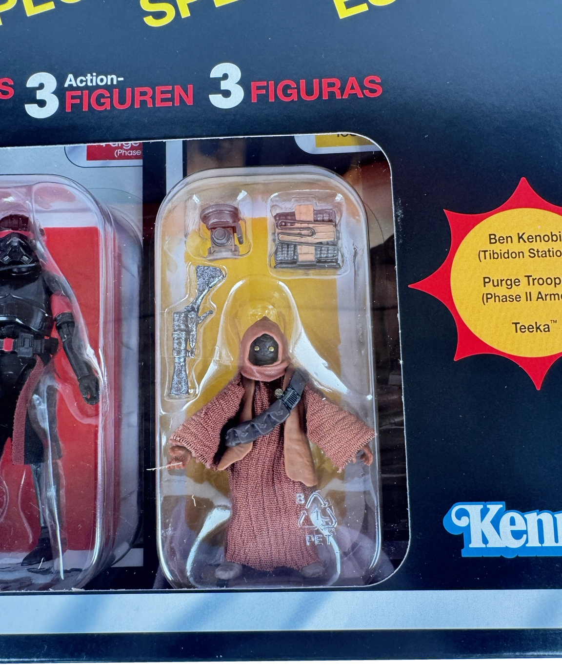 Star Wars The Vintage Collection OBI-Wan Kenobi Multipack Toys, 3.75-Inch-Scale Action Figures, Kids 4 and Up