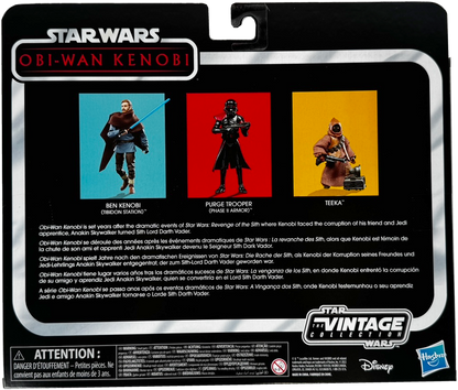 Star Wars The Vintage Collection OBI-Wan Kenobi Multipack Toys, 3.75-Inch-Scale Action Figures, Kids 4 and Up