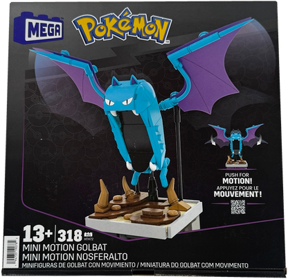 MEGA Pokémon Building Toys Set Mini Motion Golbat (HTH72)
