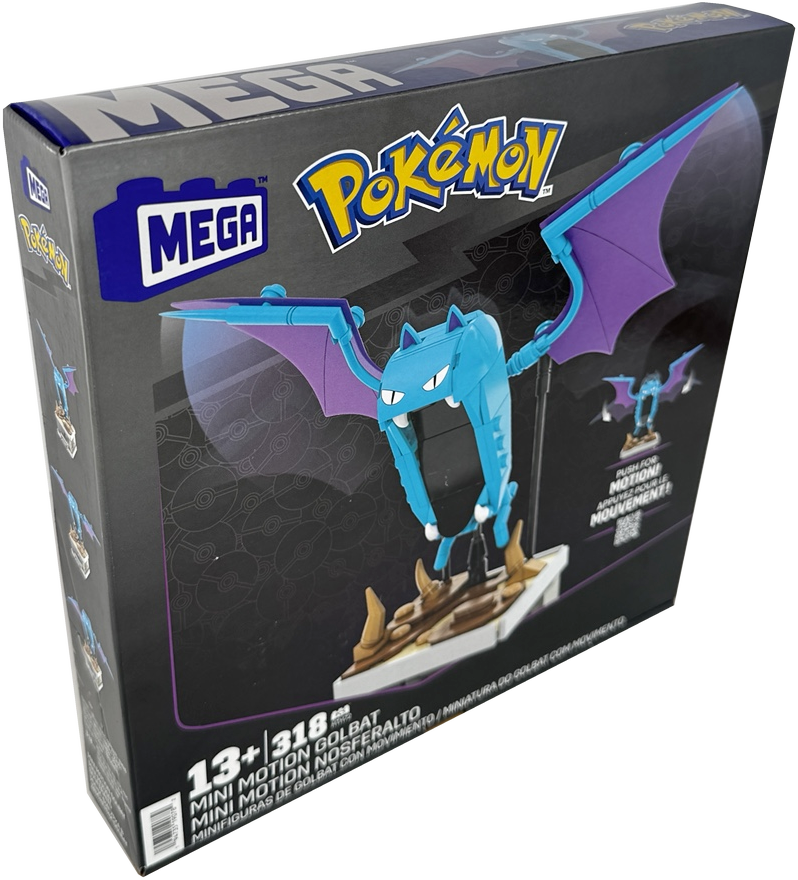 MEGA Pokémon Building Toys Set Mini Motion Golbat (HTH72)