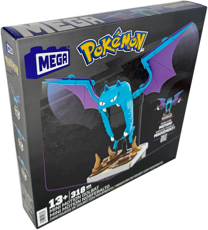 MEGA Pokémon Building Toys Set Mini Motion Golbat (HTH72)