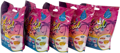 Barbie Color Reveal Baby Dolls – Sand & Sun Series (GTT12) - Complete Set of 5