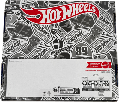 Hot Wheels Retro Racers 10-Pack Die-Cast Vehicles with 1 Sticker, Ages 3+, HKL77-9796