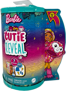 Barbie Cutie Reveal Chelsea Jungle Series Monkey Plush Costume, HKR14