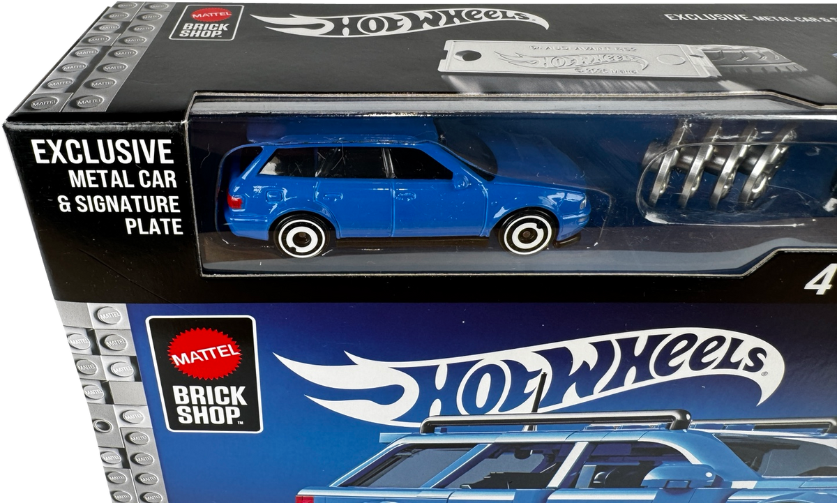 Mattel Brick Shop Hot Wheels '94 Audi Avant RS2 Building Kit, JGR28